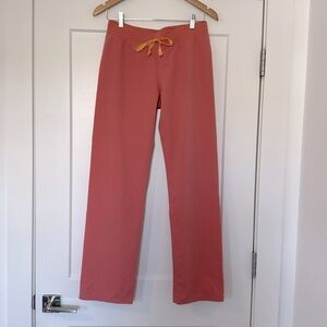 Figs XS Coral Livingston scrub pants